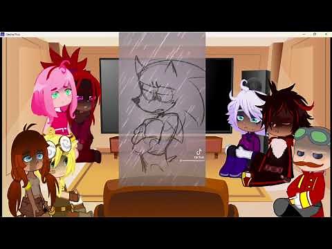 Sonic Boom Characters react to Sonic (Angst)