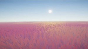 Experimenting with fluffy grass shader!