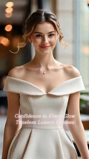 Confidence in Every Glow: Timeless Luxury Dresses ✨ 매 순간 빛나는 당당함: 타임리스 럭셔리 드레스 에디션 #dailylook #ootd