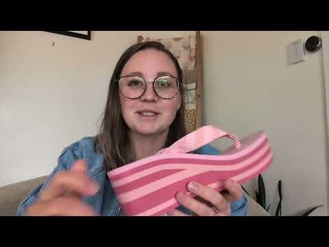 Womens Wedge Flip Flops Platform Sandals Comfortable Beach Shoes for Vacation, Daily Wear