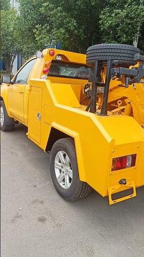 Foton 4x2 3T crane integrated customize wrecker truck roadside recovery truck for sale #wreckertruck