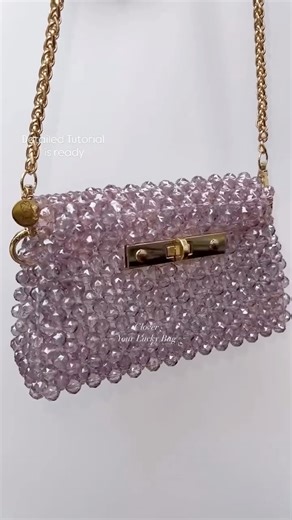 ✨ Crystal Glass Clutch ‘Mia’ with Twist Lock ✨ The detailed video...