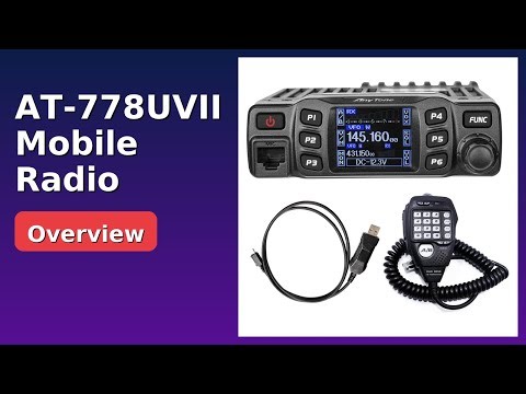 REVIEW (2025): AT-778UVII Mobile Radio. Features.