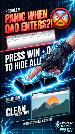 The Ultimate Privacy Button! 💻🤫 Hide All Tabs Instantly #shorts#shortvideo #shortsfeed