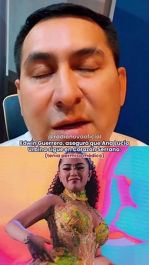 😱🚨 Edwin Guerrero clarifies Ana Lucía Urbina's real situation in Corazón Serrano 😱🚨