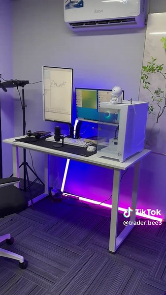 Nhìn văn phòng này muốn đi làm hoài luôn đúng ko anh em Trader 🥰 #beeacademy #hocvienBee #xuhuong #vanphong #fyp #trending #learnontiktok #emmuontudo #lamgiaukhongkho