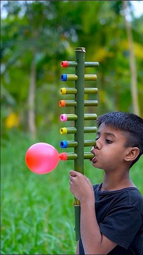 8 Colourful Balloons Creations with Bamboo
