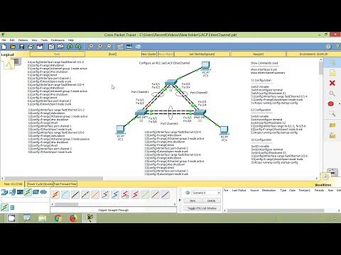 Configure an 802.3ad LACP EtherChannel in Packet Tracer | CISCO Certification