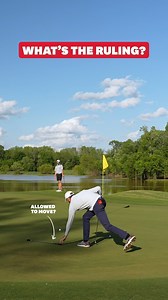 Coming in HOT! Are you allowed to move your club to avoid a screamer? | United States Golf Association - USGA