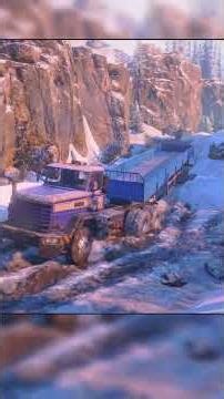 NO ROADS, NO PROBLEM: Brutal Snow & Deep Mud Hauling in SnowRunner