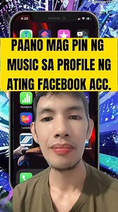 Paano mag pin ng music sa profile ng ating facebook account #tips #tutorial #tipshowtopinmusicinfacebookprofile #paanomagpinngmusicsafacebookprofile | Emer Tv