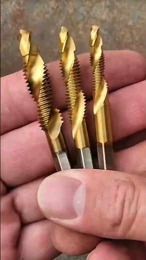 Special Drill Bits in Various Sizes for Precision Metal Hole Making #construction #drilling #shorts