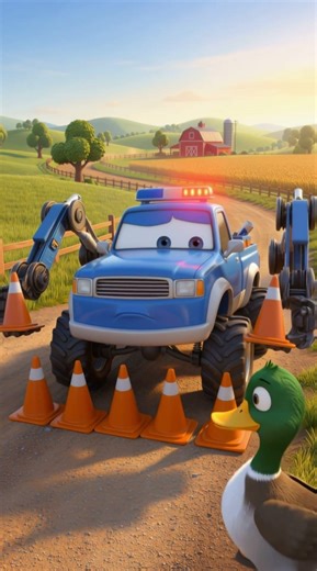 Ranger Shut Down the Road for a Duck! 😂🚓 | HARVEST HELPERS