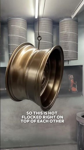 HotFlock Powder Coating 3 stage wheel#powdercoating