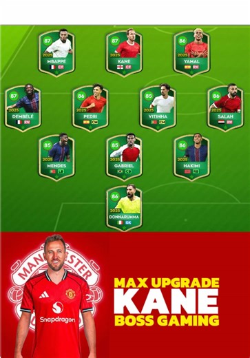Max Upgrading TOTY 2025 Kane in Dream League Soccer