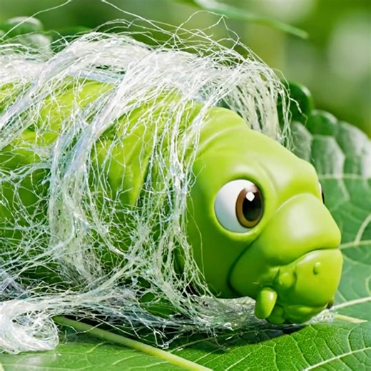  Silkworm Cocoon Formation UNBELIEVABLE! Watch the Magic of Cocoon...