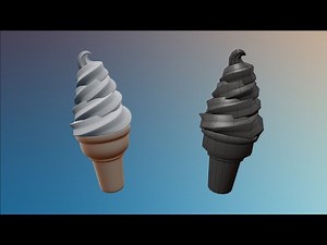 Blender Tutorial: Ice Cream Cone