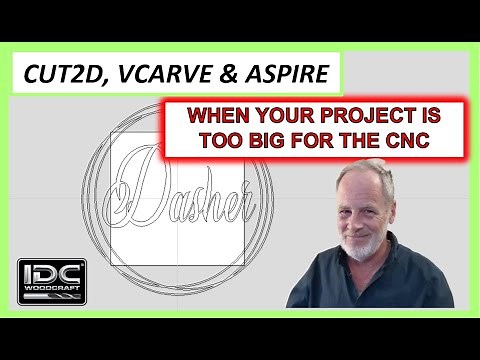 Vectric - Cutting The Project In Multiole Segments