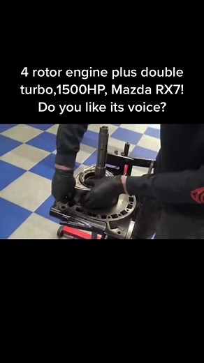 Custom 1500HP Mazda RX7 with 4 Rotor Engine & Double Turbo