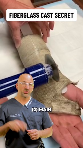 Quick Cast Tip 🪚 Broken bones are a common healthcare challenge, with distal radius fractures accounting for 17.5% of all fractures. Traditional cast materials include plaster and (more commonly) fiberglass. All bone fracture casting materials have certain limitations, such as lack of mechanical and water resistance, poor hygiene, and odors. In general, fiberglass casting materials provide a lighter, more water-resistant and colorful alternative. Newer 3D-printed material options are becoming a