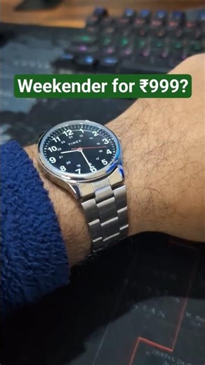 This Watch Looks Like a Timex Weekender… But Costs Only ₹999!
