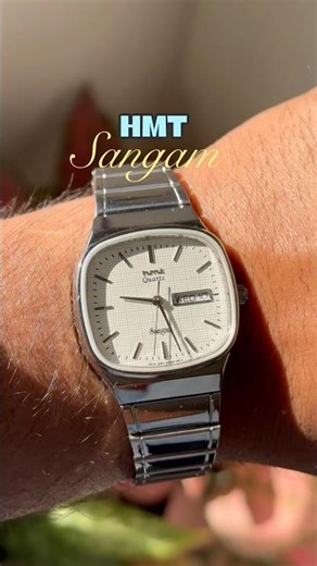 HMT SANGAM Quartz – The Timeless Indian Classic | Vintage Design, Iconic Heritage ⏱️🇮🇳