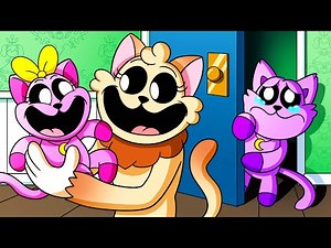 Mom Loves CATNAP'S SISTER More Than HIM! (Cartoon Animation)