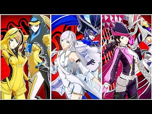 Persona 5 The Phantom X - All Characters Showcase (P5X Beta)