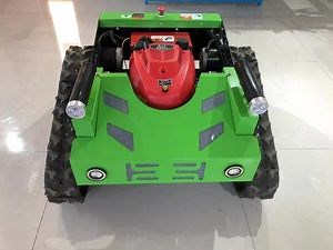 [Hot Item] Small Gasoline Engine Robot Remote Control Lawn Mower Zero Grass Cutter Machine