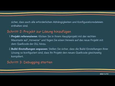 Wie man effektiv eine Ausnahme in einer referenzierten dll-Datei debuggt