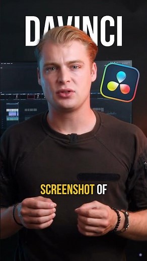 How to do a screenshot of your clip in DaVinci Resolve. #davinciresolve #videoediting #tutorial