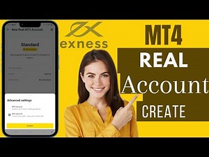 How To Create MT4 Real Account In Exness | Open MT4 Real Account In Exness
