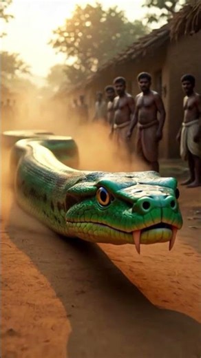 “A Giant Snake Blocked the Entire Village Road” # Short's