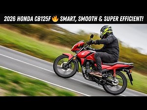 2026 Honda CB125F Review | Best Beginner Commuter Bike? | Smart Upgrades, Amazing Mileage & New Tech