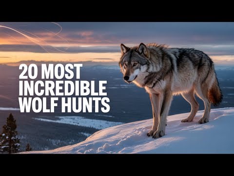 Top 10 Wolf Moments | Wolf Attacks Caught On Camera