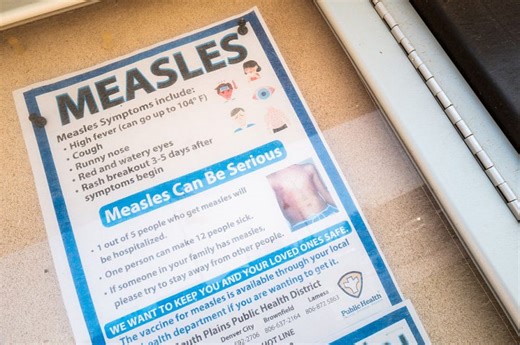 MAP: Is New Mexico among the states with the biggest measles outbreaks right now?