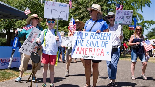 UPDATE: Streets reopen at Oregon State Capitol after 'Good trouble' protest