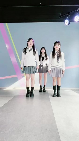 マンネライン💗 @ゆめ @ゆうあ @ニコ #BRIDGE연습생 #7期生 #マンネライン #YUME #YUUA #NICO