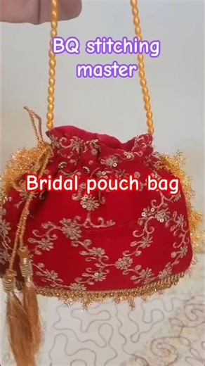 bridal pouch ideas#utubeshorts #stlyish #fashiondesign