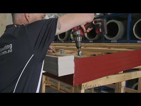 How to: Install Klip lok clips onto timber battens | Metal Roofing Online