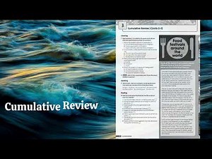 SOLUTION ELEMENTARY 3rd edition WORKBOOK - CUMULATIVE REVIEW LISTENING ( Page 108- Page 117)