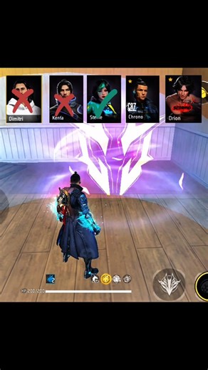 free fire character skill grenade test #freefire #trending #viral