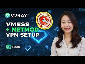 Create V2Ray VMess Server and Setup on NetMod VPN | Secure and Fast Internet Connection