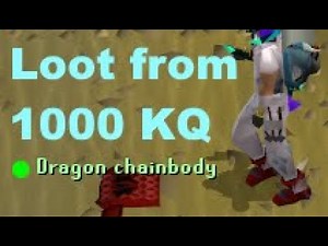 LOOT FROM 1000 KALPHITE QUEEN