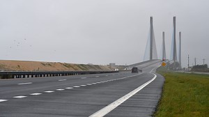 Hurricane Erin's high tide closes Coastal Highway at the Indian River Inlet