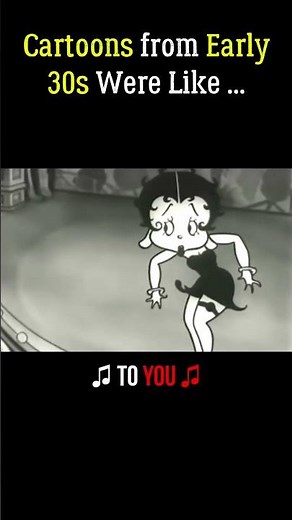1930s Cartoons Were Simply Built Different #retro #nostalgia #shorts