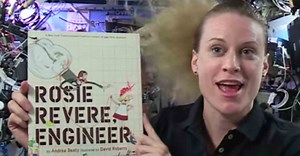 Watch This Astronaut Read Your Kid's Favorite Children's Book in Outer Space