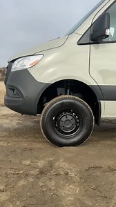 The wheels & tires alone take this Sprinter to the next level; Featuring Black Rhino Atlas wheels (17”) 33” Cooper Discoverer ST Maxx M S tires. This upgrade not only makes Athena way more functional off-road, but she also looks very utilitarian. Not to mention the 2” lift Suspension upgrades from Van Compass. Want more on everything that went into this build? Check out the buildsheet on our YouTube channel, and if you want to WIN this van, claim your entries now! Here’s where you can enter to w