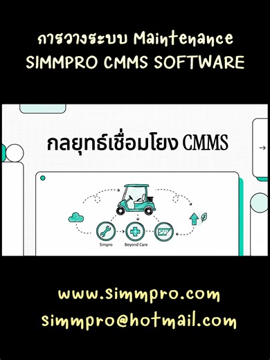 การวางระบบ Maintenance ด้วย CMMS #simmpro #engineering #Maintenance #cmms #วิศวะ #ช่าง #softwaredeveloper #software