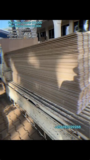 Considering Necklace with Earings holder organizer wholesale display boards and display hooks 🪝 delivery ☎️ 256743729288 for sale price in Kampala Uganda/- [ ] Considering wholesale White display boards with display hooks 🪝 and jewelry glass display cabinet counter ideas in Kenya 🇰🇪/ Uganda 🇺🇬 Tanzania 🇹🇿 Rwanda /congo 🇷🇼 for sale price delivery 🚚 4ftx8ft Store MDF Full White Slat Wall Panel Furniture offer display boards Earings holder organizer Necklace display hooks 🪝 holder Popul